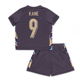 England Harry Kane #9 Auswärtstrikot EM 2024 Kurzarm (+ kurze hosen)